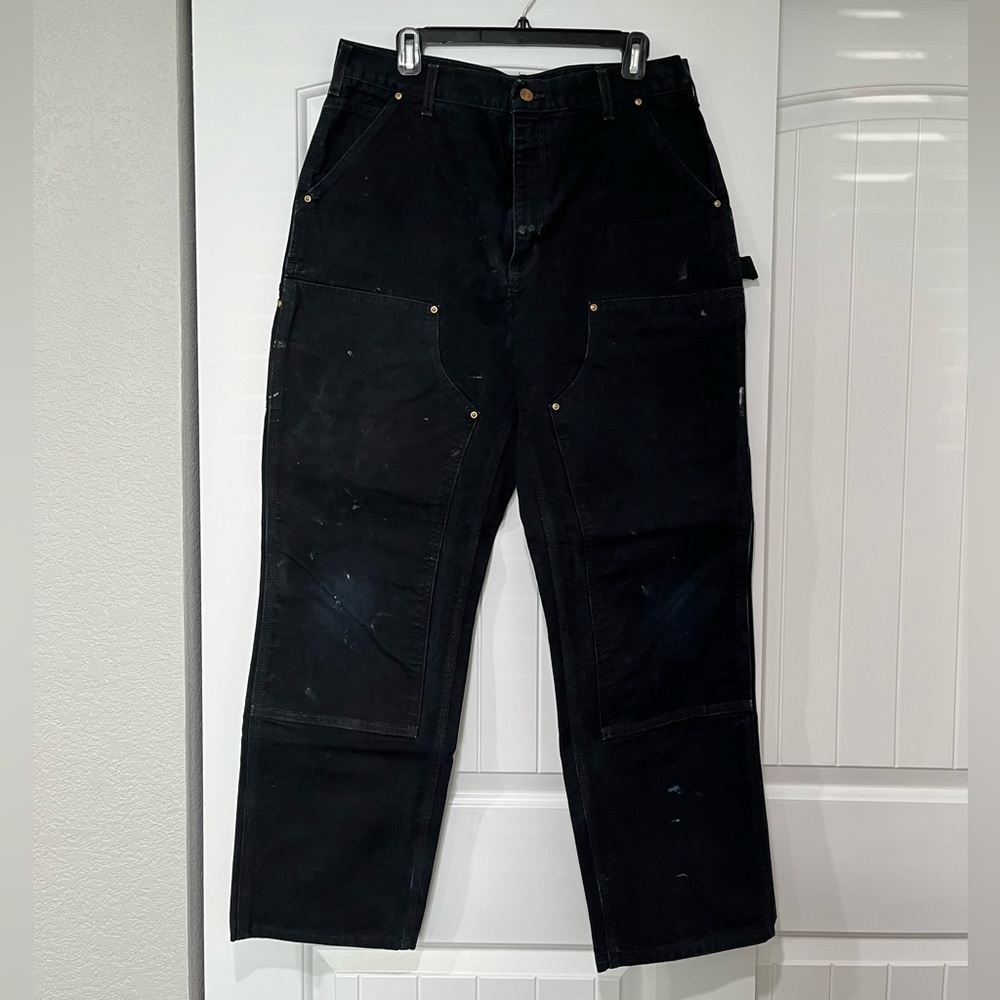 Carhartt Loose Fit Firm Duck Double-Front Utility Work Pant